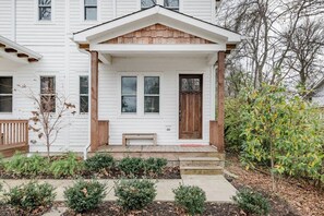 The curb appeal welcomes you to a cozy stay!
