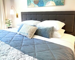 "The king size bed is as plush as they come...no costs were cut..."wrote Jeffrey