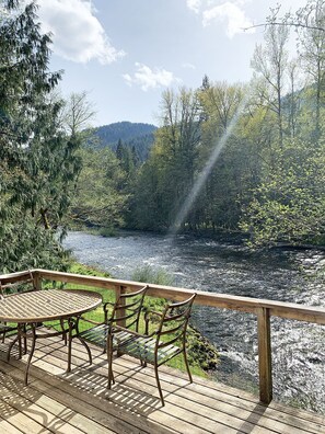 Awesome view from the deck.