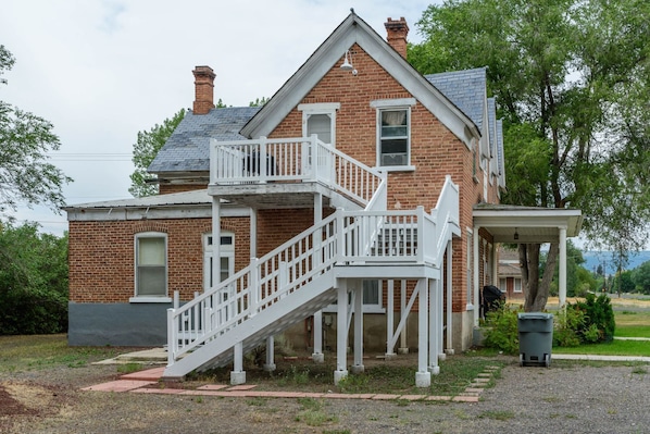 Front of House Upstairs Unit