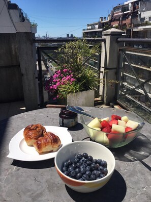 Breakfast with a view!