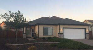 Single family home within walking distance of National Forest land.