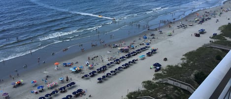 Vista spiaggia/mare