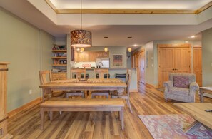 Dining Area View to Kitchen