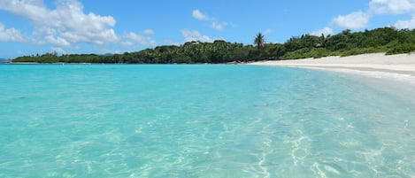 Lindquist Beach, a favorite just down the road to the left