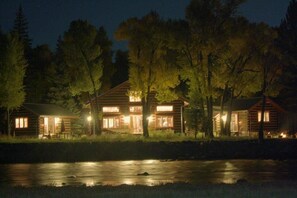 Riverside Meadows at dark