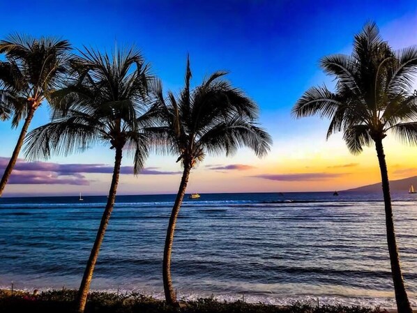 Amazing sunsets from your private lanai
