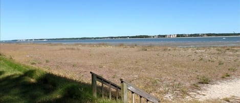 The path to the beach from the back porch