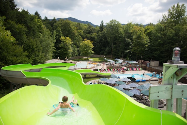 Wasserrutsche