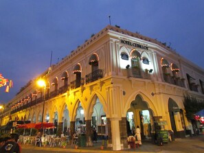 Front of property - evening/night