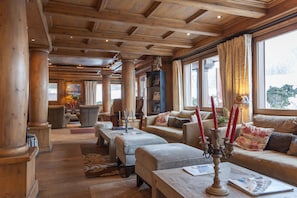 Sala de estar en el lobby