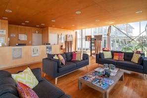 Sala de estar en el lobby