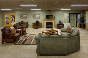 Sala de estar en el lobby