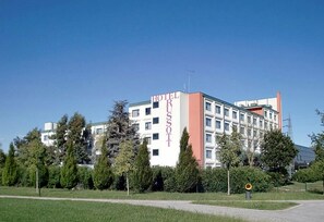 Blick von der Unterkunft