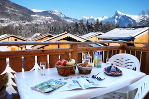 Blick vom Balkon