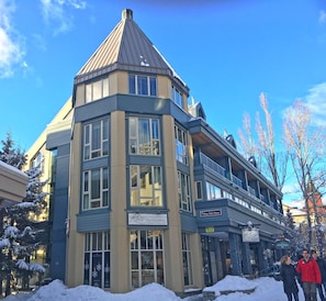 Fassade der Unterkunft
