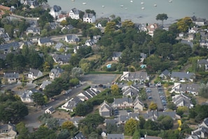 Stadsutsikt från boendet