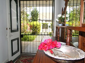 Interior entrance
