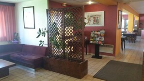 Sala de estar en el lobby
