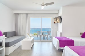 Vista para praia/oceano