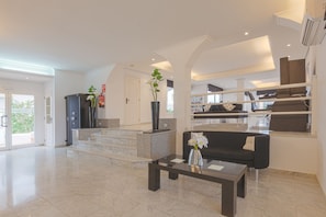 Lobby sitting area