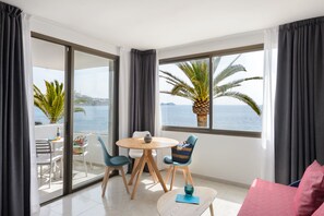 Utsikt mot havet/stranden
