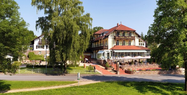 Overnatningsstedets facade