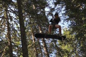 Ziplining
