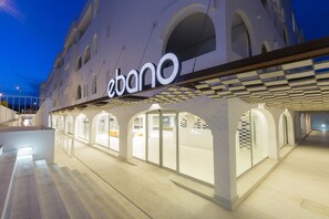 Front of property – evening/night