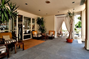 Interior entrance