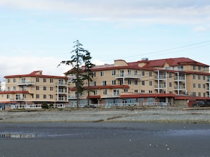 Overnatningsstedets facade