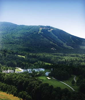Udsigt over resort