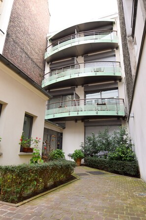 Fassade der Unterkunft