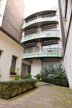 Fassade der Unterkunft