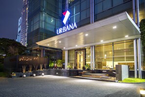Front of property – evening/night