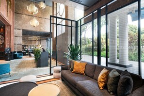 Sala de estar do lobby