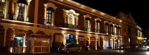 Front of property – evening/night