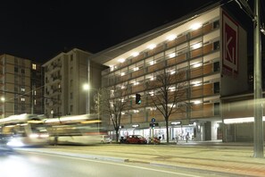 Majoituspaikan julkisivu