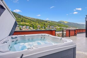 Uitzicht vanaf balkon