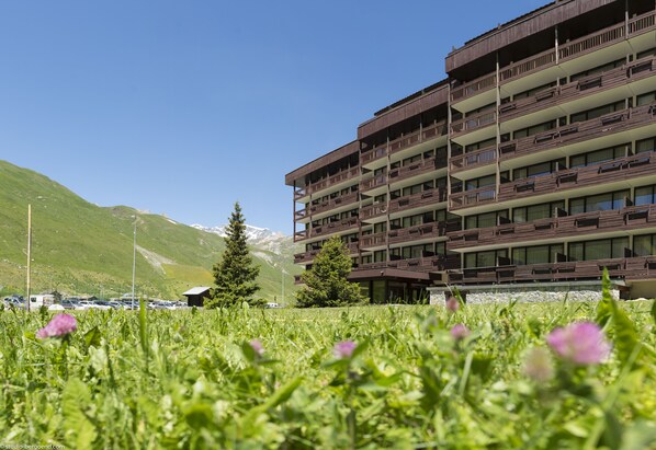 Overnatningsstedets facade
