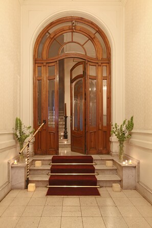 Interior entrance