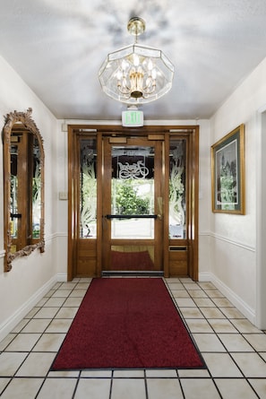 Interior entrance