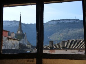 Blick von der Unterkunft