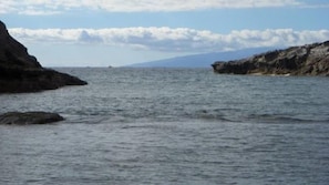 vue de la plage qui se trouve à 50 m de l appartement