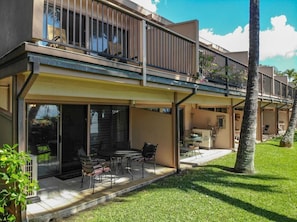 Bottom Lanai with sliding doors