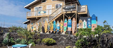 The  surfboard house 600 feet from the ocean