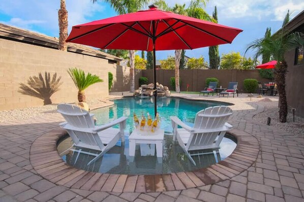 Refreshing Pool w/Lounge Chairs