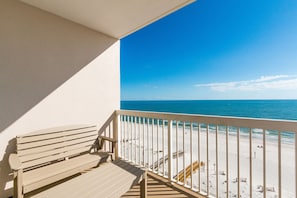 Eastern view from the balcony.