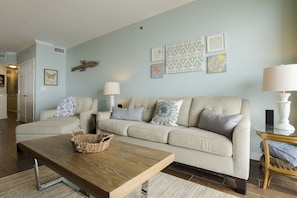 Queen size sleeper sofa.