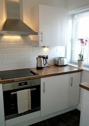 Kitchen overlooking the New Steine